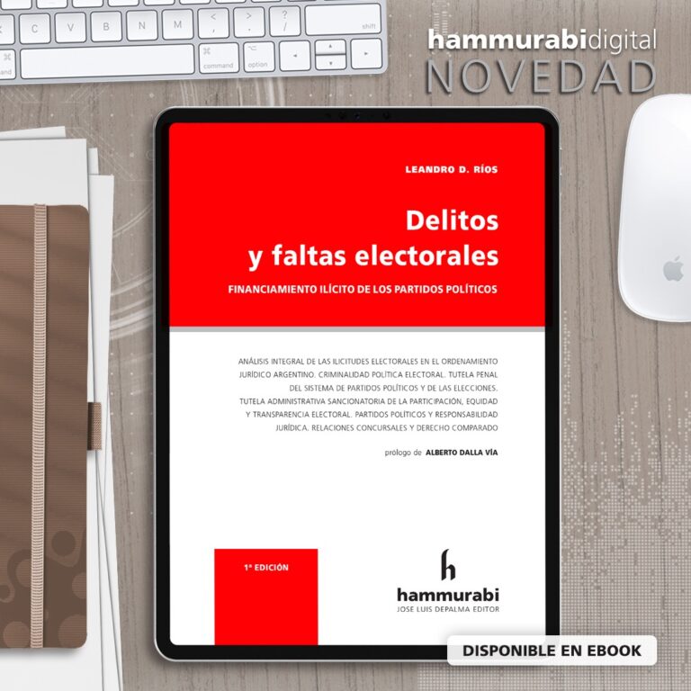 Delitos y faltas electorales Hamurabi
